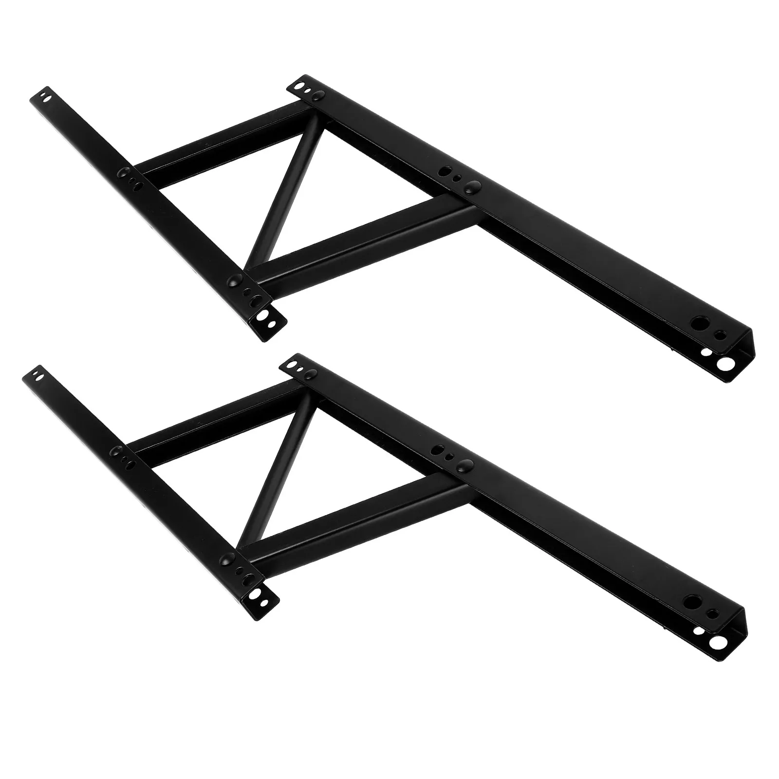 Heavy Duty Lift-and-Up Hinge Set for Folding Tea Tables, Coffee Table Lifting Stand with Locking Mechanism