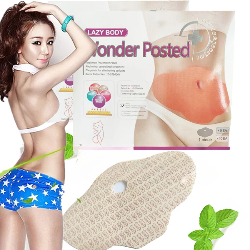 다이어트 Toning Body Shaping Lazy Belly Button Paste Skin Care Body Paste Fast Abdomen Slimming Fat Burning Navel Stick Weight Loss