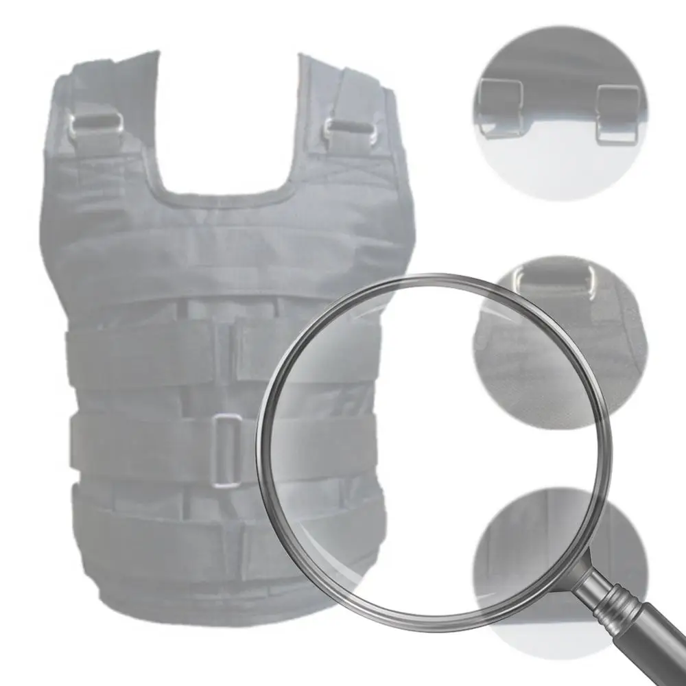 

Утяжеленный жилет из ткани Оксфорд для бега, комфортный утяжеленный жилет для силовых тренировок