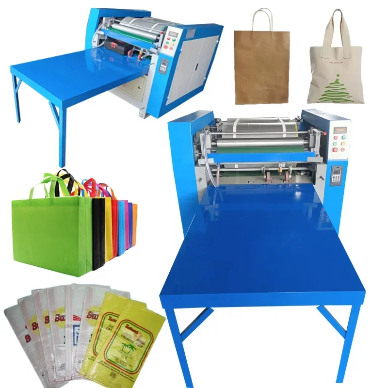 Shopping Kraft Paper Small Plastic Bag Printing Machine 4color Corrugated Carton Flexo Printing Machine