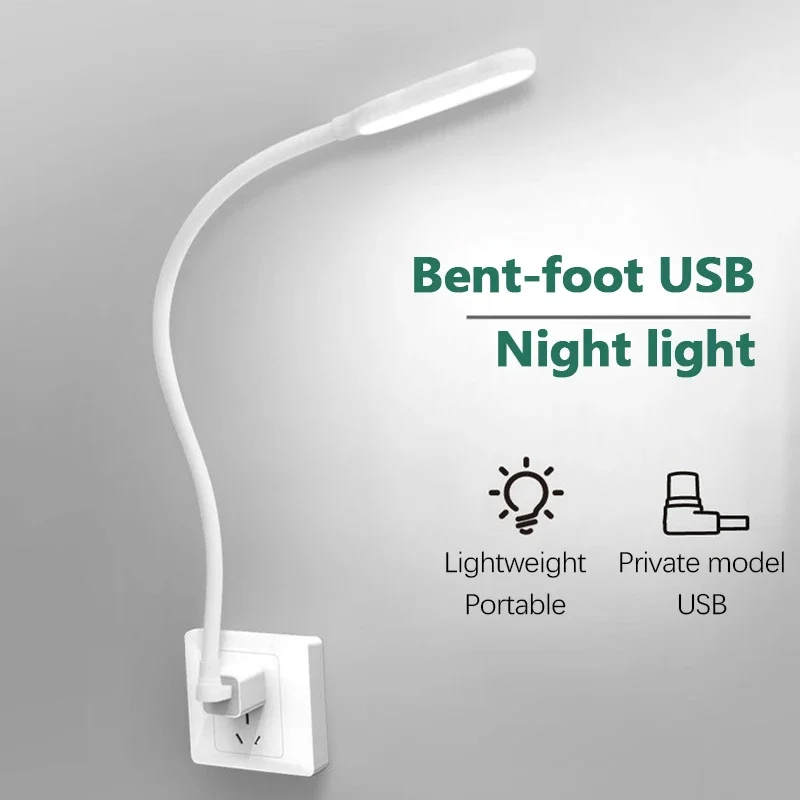 

Мини-USB светодиодный светильник для книг, гибкая лампа для чтения, портативный ночник для Power Bank, ноутбука, компьютера