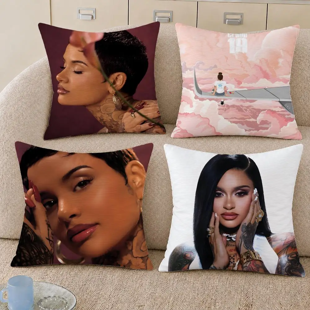 Singer Kehlani Alt RnB CRASH Cushion Cover Decorative Pillowcase Soft Short Plush Cozy Durable Sofa Home Decor Items Gift