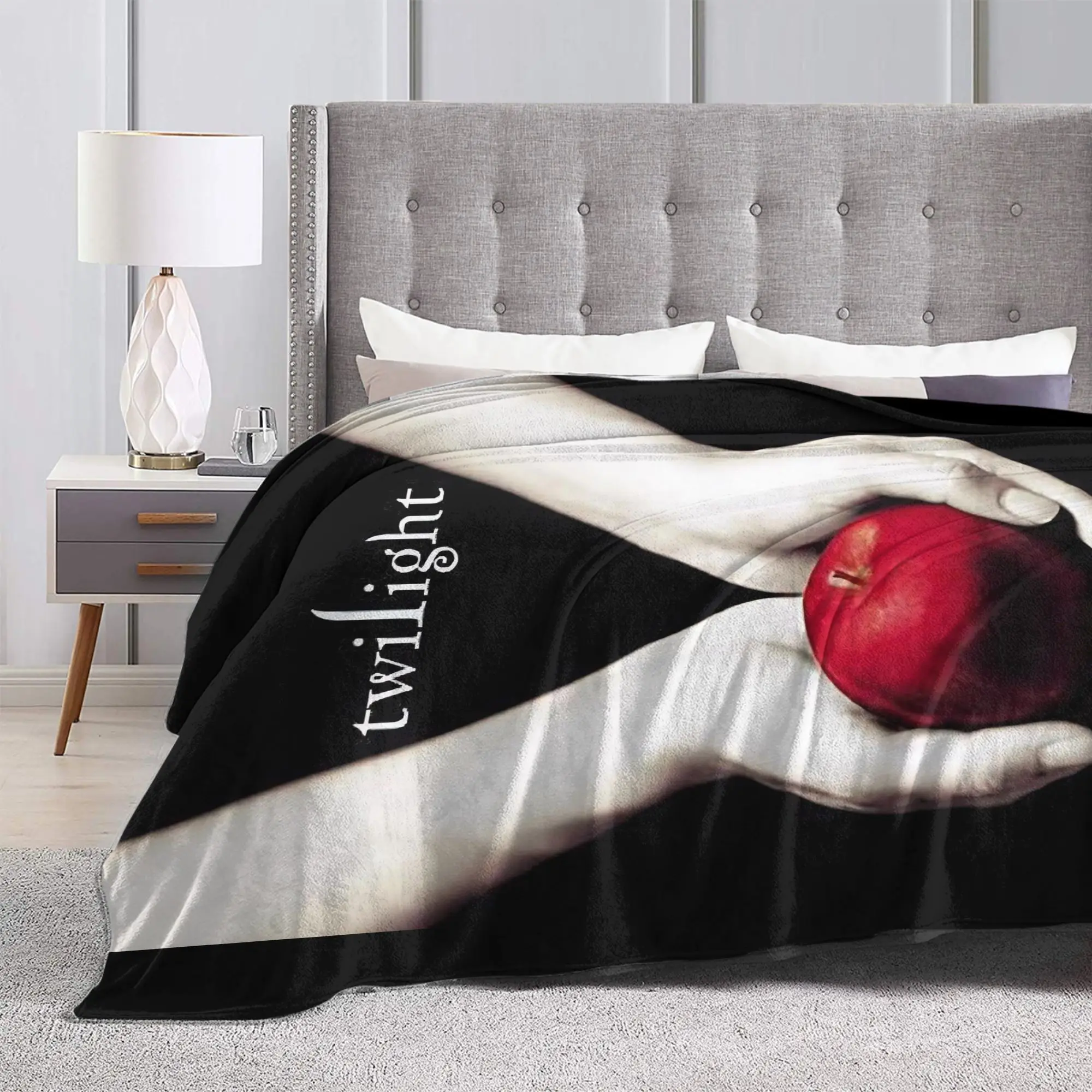 الشفق إدوارد بيلا بطانية لينة موضة أفخم رمي بطانية للأريكة السرير التخييم الفانيلا المفرش غطاء السرير