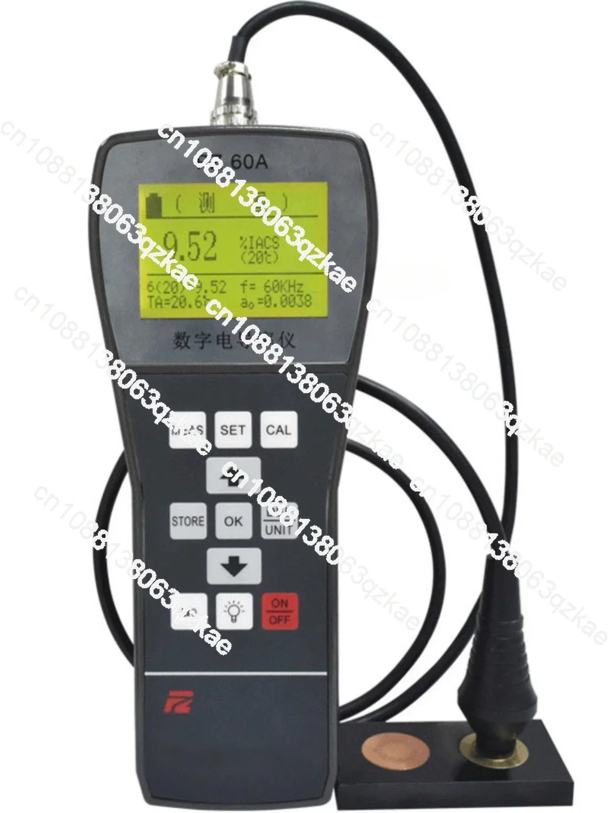 PZ-60A Portable Eddy Current Conductivity Tester Digital Tester Copper Aluminum Metal Tester New Product