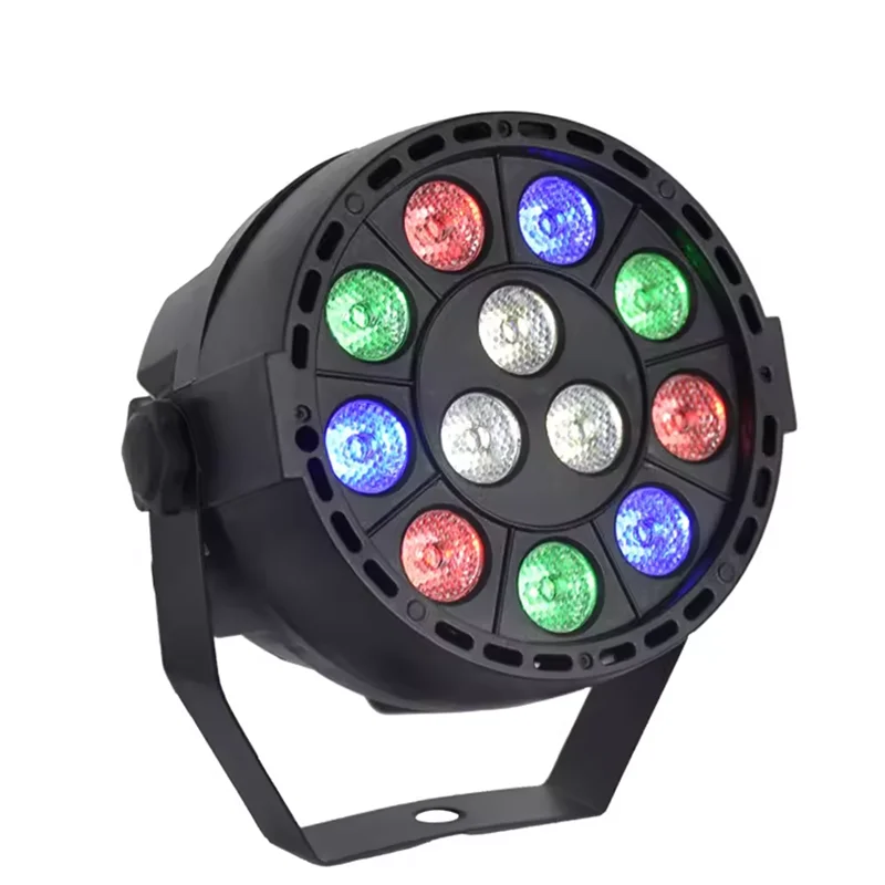 

MINI LED PAR Light 12x1W RGBW 4IN1LED wash light Disco Party Club Bar DMX512 Светодиодный wash effect DJ bar light Stage event show