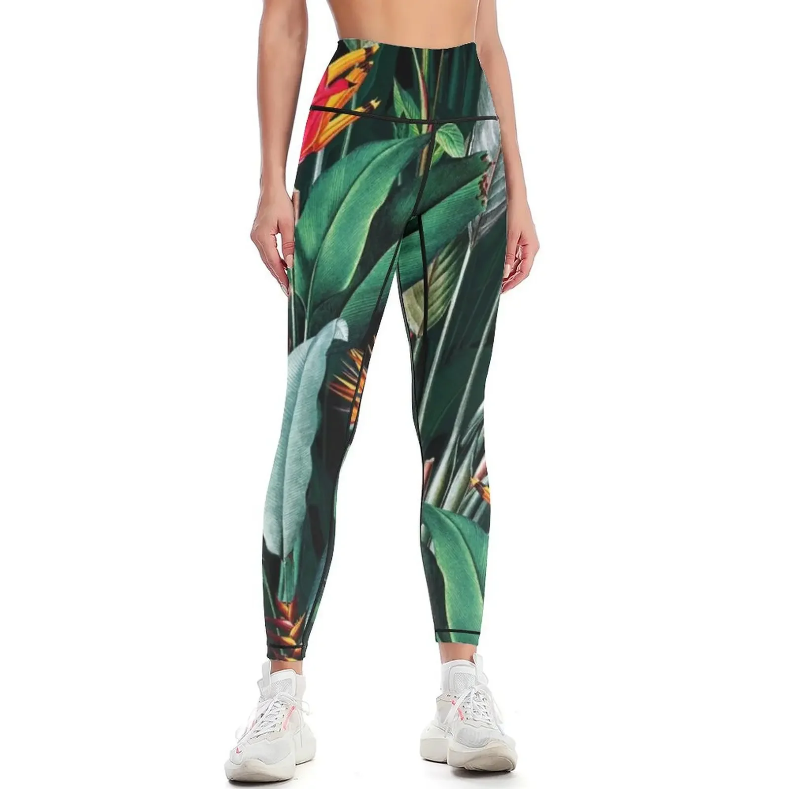 

Midnight Garden V Leggings for fitness gym wear gym's clothing leggins push up woman Womens Leggings