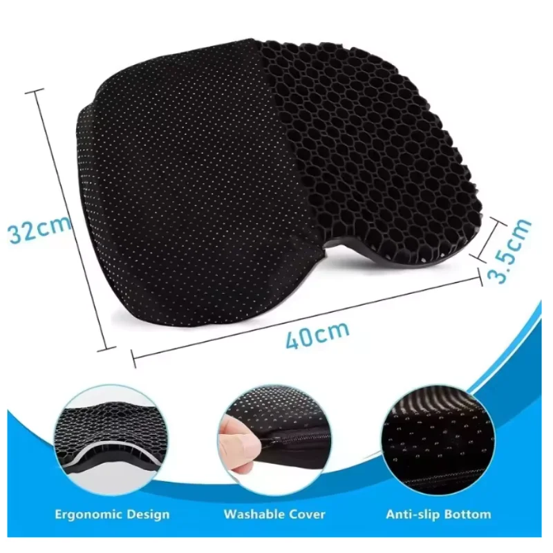 ISURE MARINE Kayak Breathable Cushion Outdoor Fishing Boat Cushion Inflatable Boat  Cool Elastic Cushion