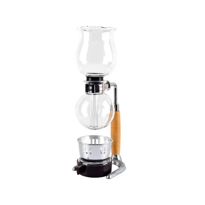 Manual Coffee Maker Siphon Coffee Pot Set, Sai Feng Pot Filter Household Siphon  Heat-resistant Glass Pot