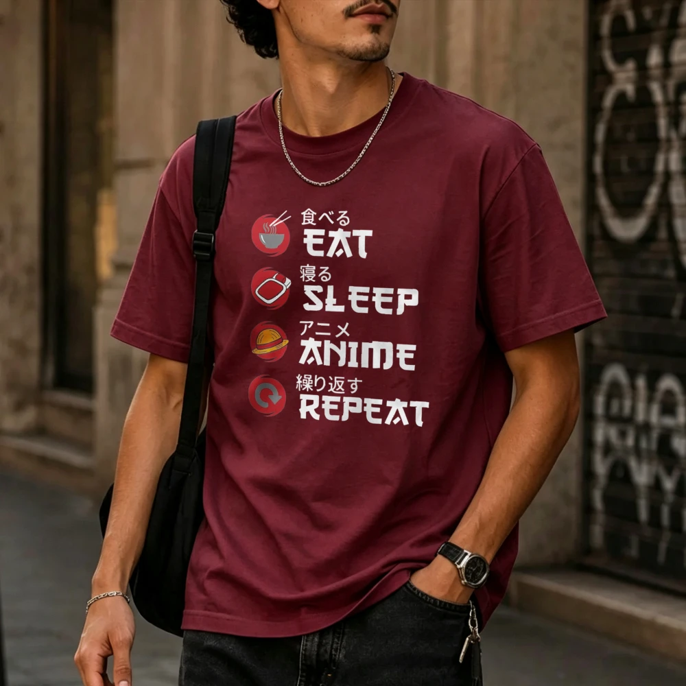 Makan Tidur Anime Ulangi Teks  - Japanese Lifestyle Routine ulasan dan harga