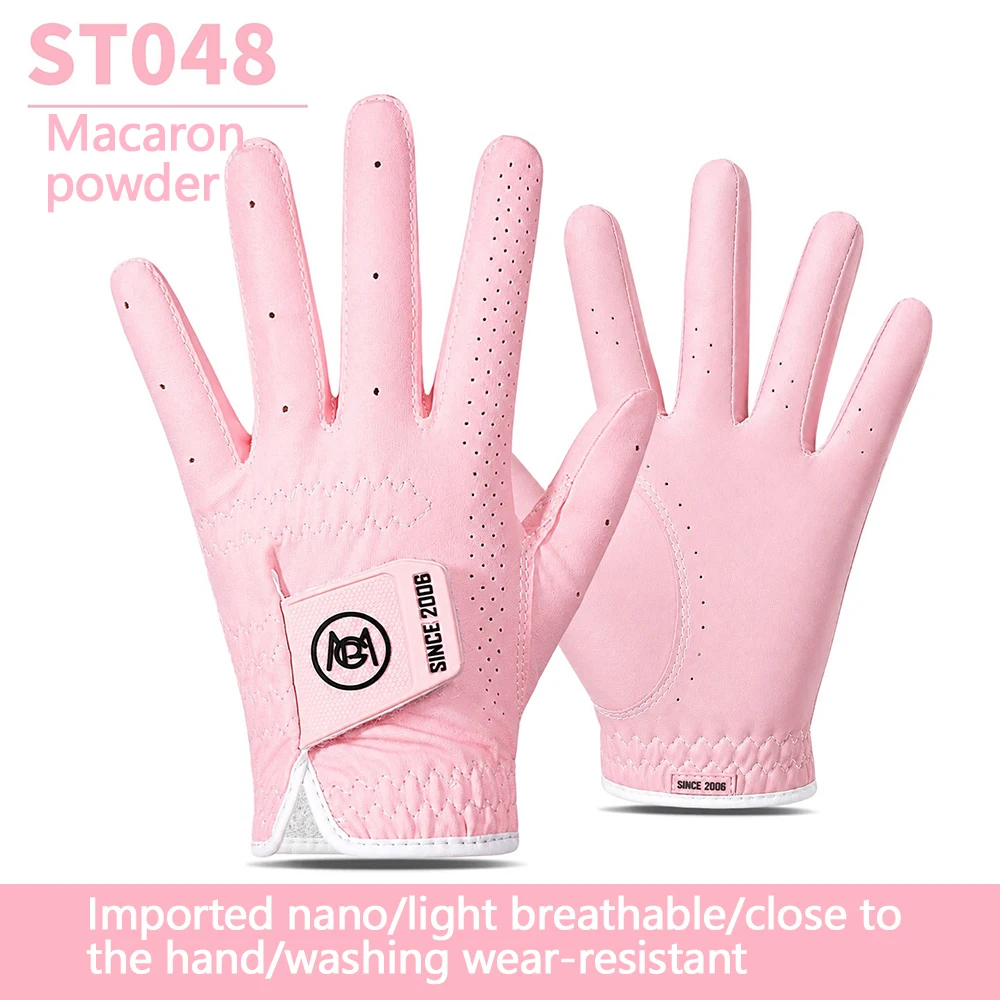 PGM Kinder-Golfhandschuhe, ein Paar, bequeme, rutschfeste Handschuhe für Mädchen und Jungen, atmungsaktive, elastische Sport-Handschuhe, Golf-Hilfsmittel – Detail 3