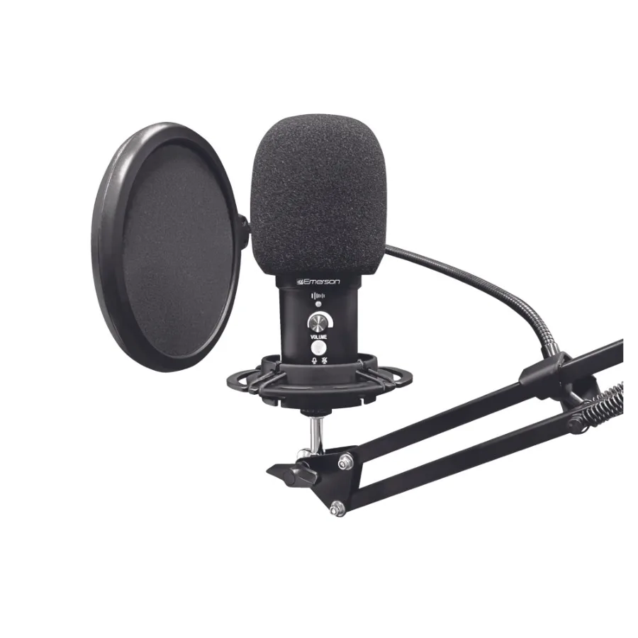 

Emerson USB Gaming and Streaming Condenser Microphone