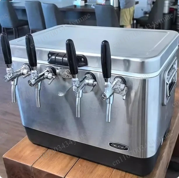 

Outdoor Mobile Beer Machine Stainless Steel Portable Beer Dispenser Fermentation Incubator For Commercial Home Use