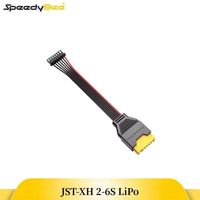 SpeedyBee JST-XH 2-6S LiPo Battery Balance Cable Charging Extension Wire 22AWG 135mm for FDQ Discharger