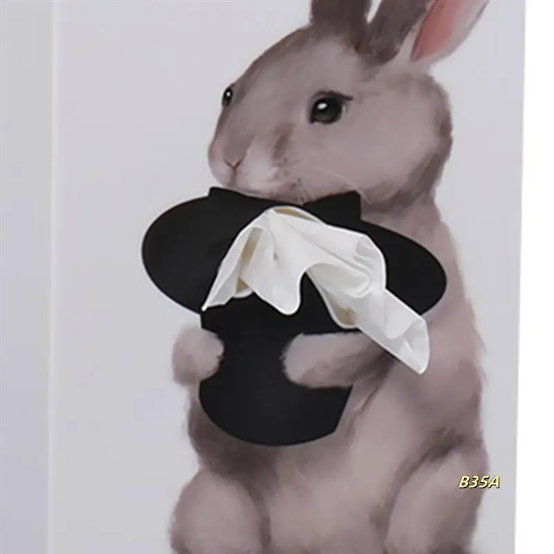 

Cartoon Animal Tissue Box, Creatives Tissue Box Desktop Decoration Napkin Box, Bathroom Living Room Facial Tissue