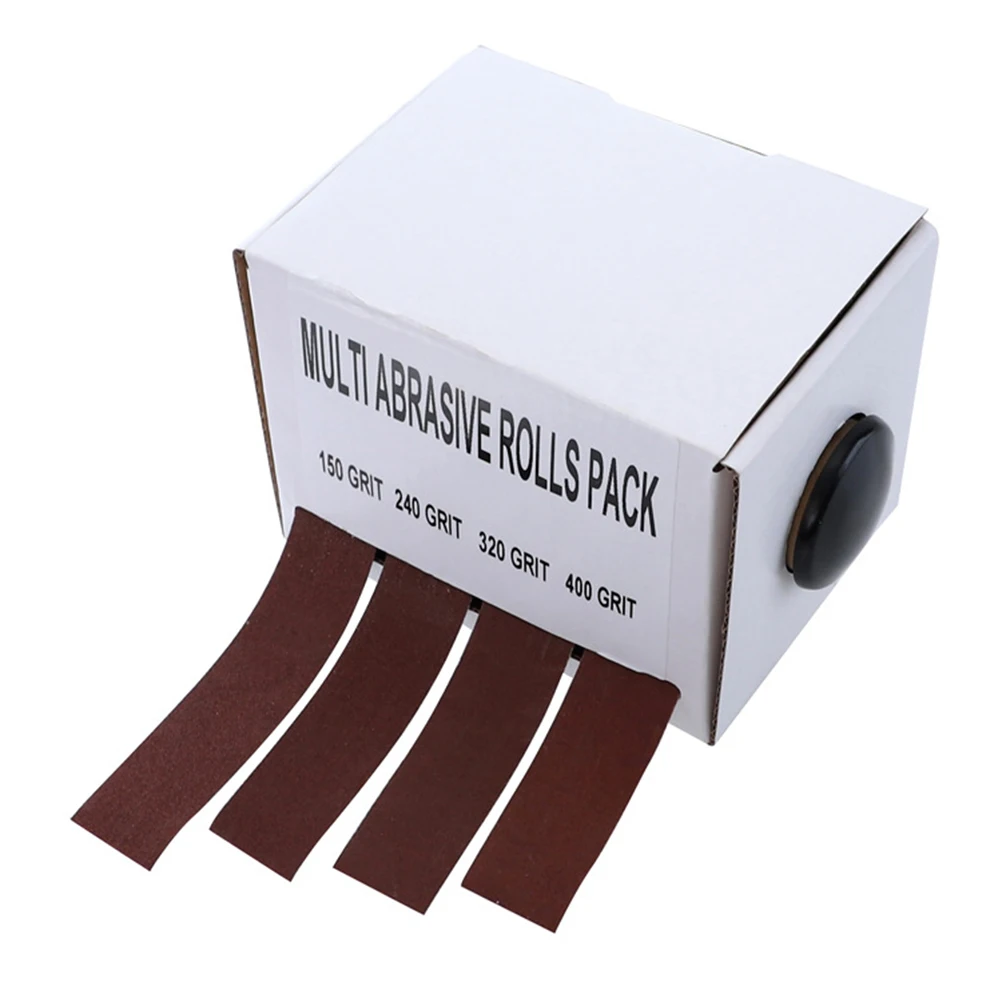 

Dry Matte Belt Box Sand Belt Wear-Resistant Cloth Roll Soft Nylon Anti-Stretch Cuttable Wood Turning Polishing Furniture Repair