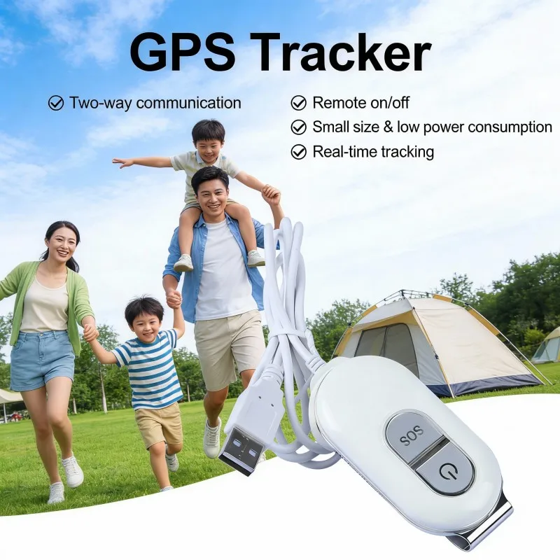

Портативный GPS-трекер в реальном времени для пожилых людей и детей, водонепроницаемый локатор, персональный локатор