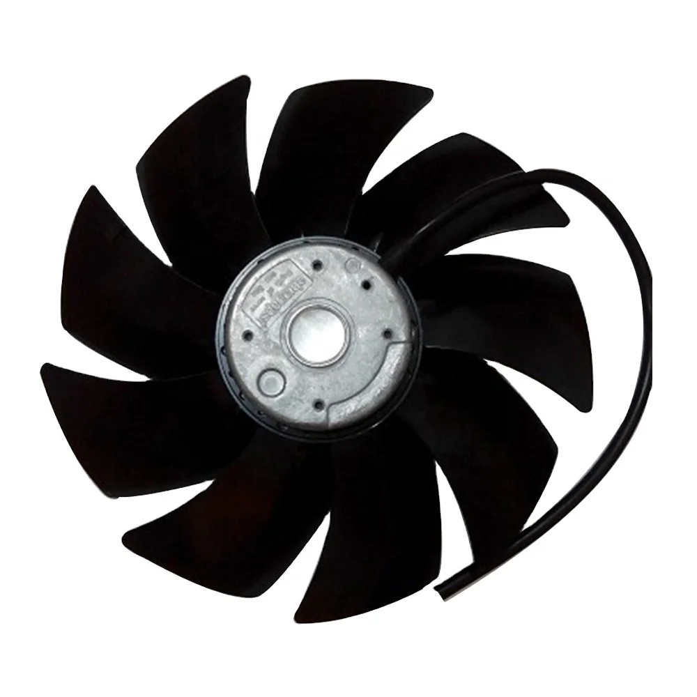 A2D250-AI02-01 400V AC 250mm 0.2A 100W 2500RPM Ball bearing external servo motor rotor axial cooling fan