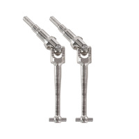 2 PCS Steel Metal Drive Shaft CVD Driveshaft For Hyper Go MJX H16BM H16 16207 14209 14210 H14BM  1/16 RC Car Parts Accessories