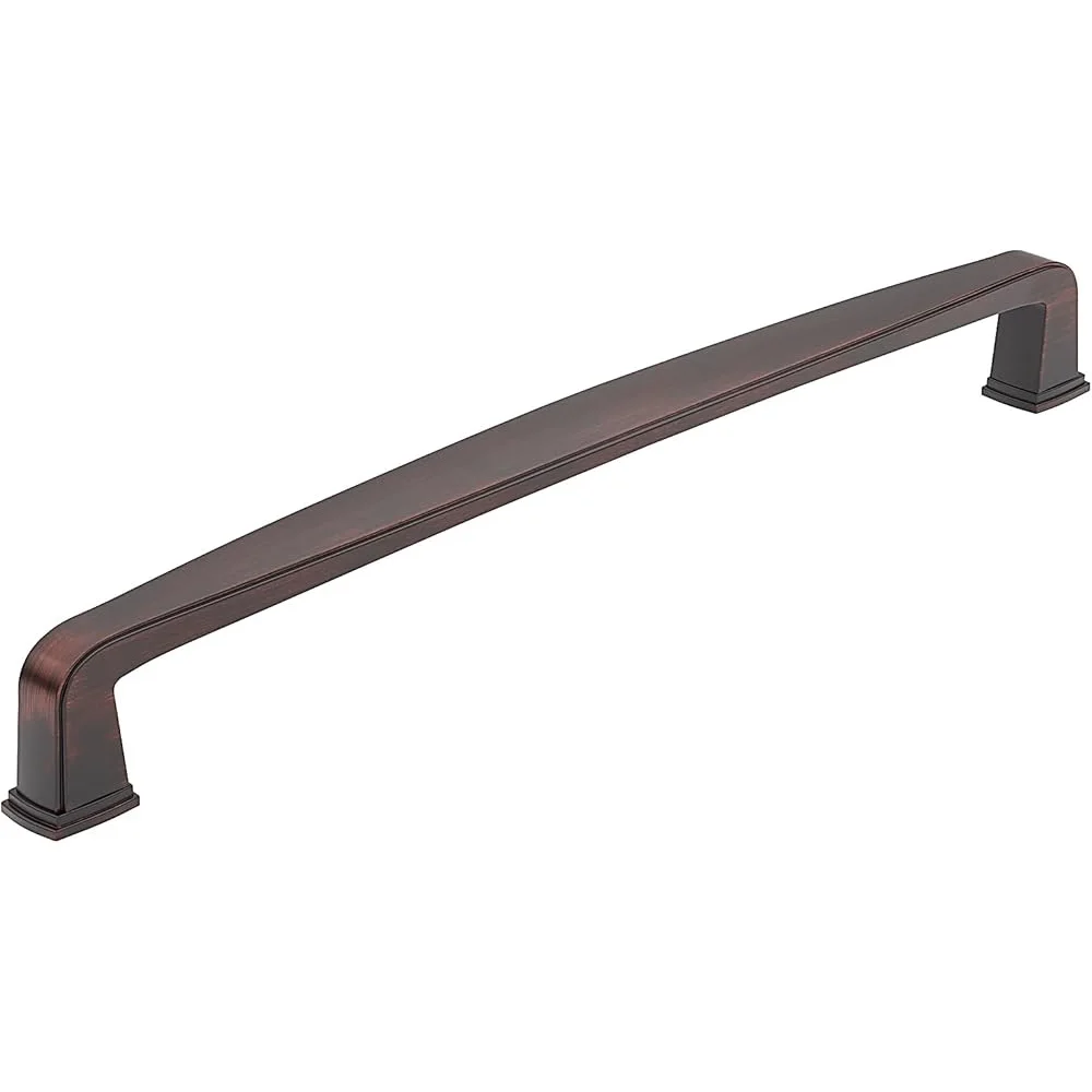 Transitional Cabinet Drawer Handle 192mm Center-to-Center Brushed Oil-Rubbed Bronze Metal Kitchen Bathroom Hardware