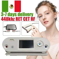 Indiba 448K Tecar Physical Therapy Body Care System RET CET RF Machine Relief Weight Loss Instrument R45 System High Frequency