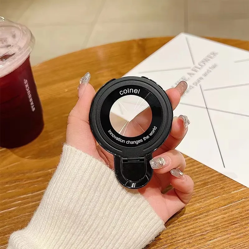 Ultradünner, unsichtbarer, faltbarer, neuer Ring-Griff, magnetischer Handyhalter, geeignet für Magsafe, für iPhone 18, 17, 16, Xiaomi, Samsung, Huawei – Detail 7