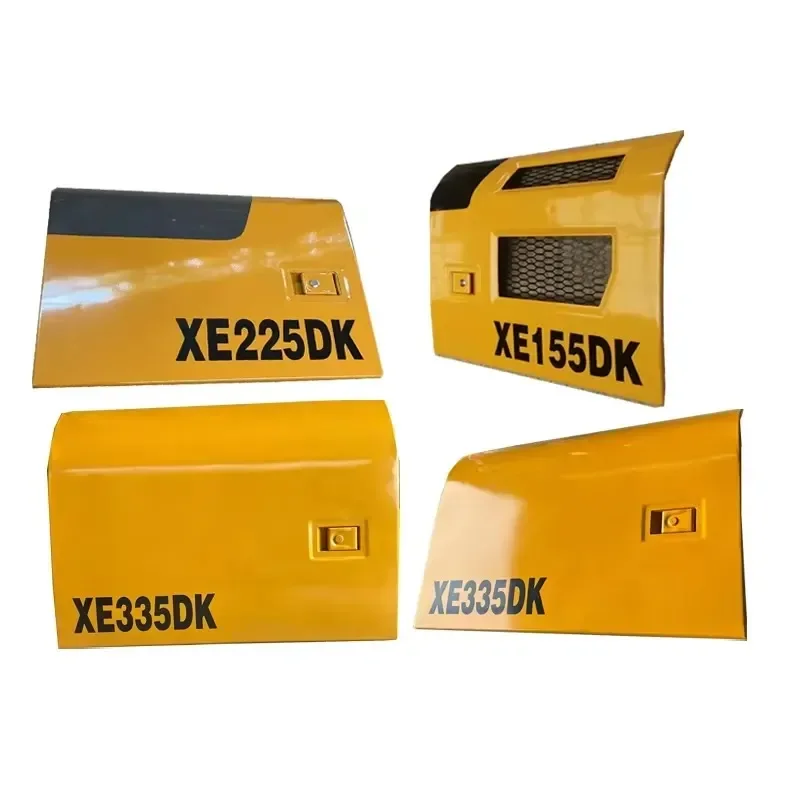 Factory Wholesale XCMG335DK Radiator Door Excavator Parts Excavator Side Door XCMG155DK 225DK 245DK Excavator Door for XCMG