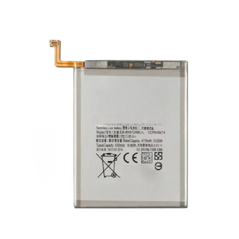 For Samsung Galaxy Note 10+ Note10+ Note 10 Plus Note10 Plus 10Plus Mobile phone Replacement battery EB-BN972ABU 3.85V 4170mAh