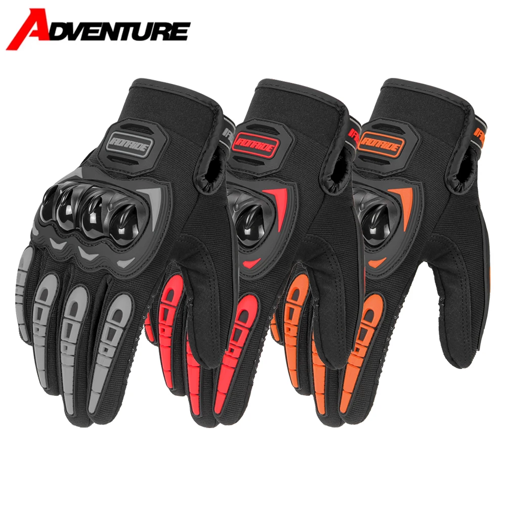 

Motorcycle Riding Gloves Wear-resistant And Scratch Resistant Sports Gloves Anti Slip And Breathable Touch Screen Riding Gloves