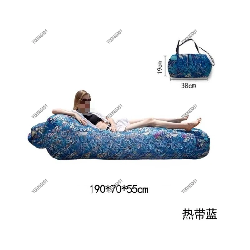 

Надувной диван-шезлонг для улицы - портативная надувная кровать для кемпинга на воде и суше, для музыкальных фестивалей, пляжа, для взрослых