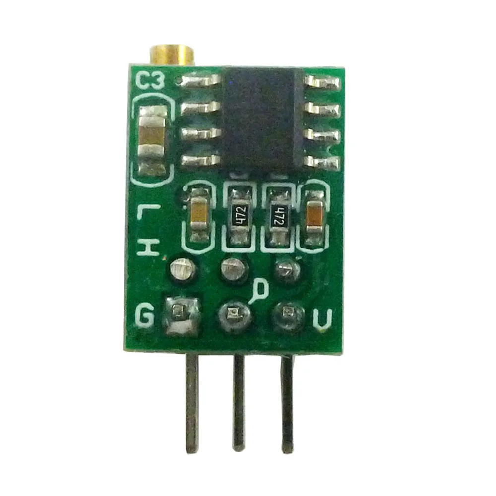 0.8Hz-60Hz 50Hz-6Khz Adjustable Signal Generator Module Square Wave Pulse Generator Oscillator Output Signal Source Green