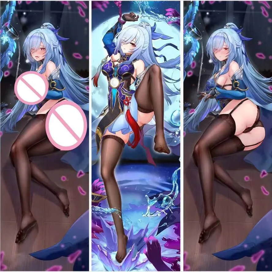 

Rail Body Pillow Case Cover Star Game Honkai: Collapse Black Swan Jingliu Cosplay Dakimakura Anime Hing Prop Honkai:
