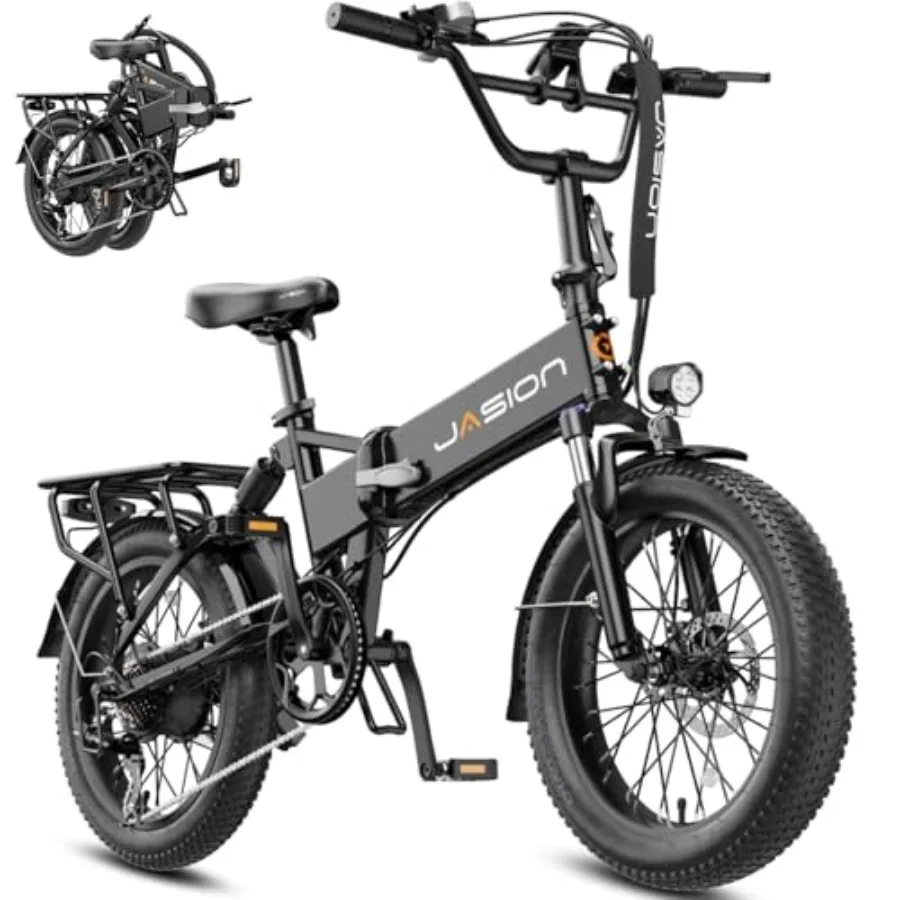 

EB7 20 Foldable Electric Bike for Adults with Fat Tires 1200W Peak Motor 48V Removable UL-Certified Battery 28MPH Speed 55Mi Ra