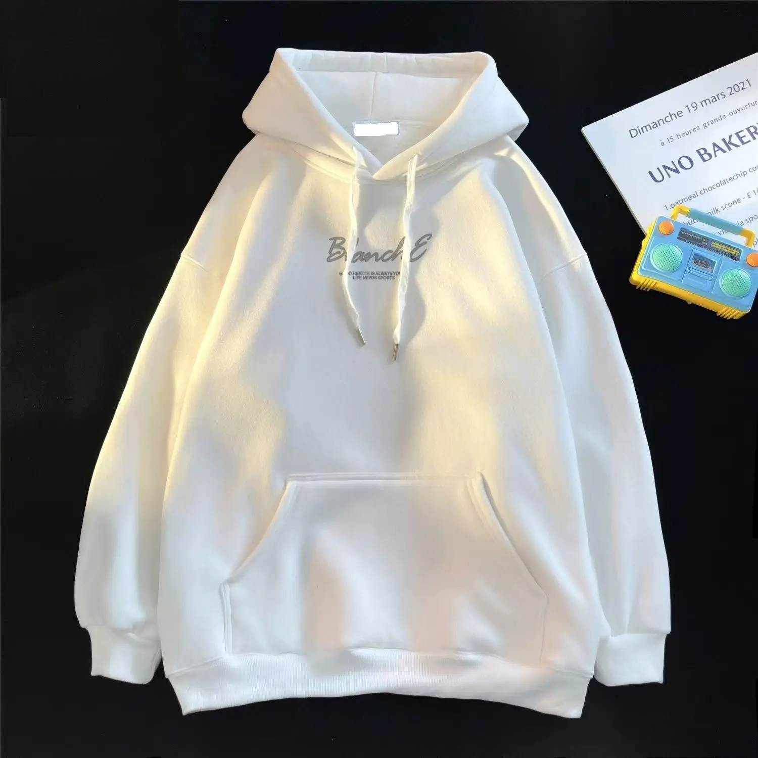 Love And Deepspace Xavier Cosplay Costume Adult Unisex Hooded Sweatshirt Long Sleeve Casual Top ShengXingHui Warm Hoodie Coat image 5