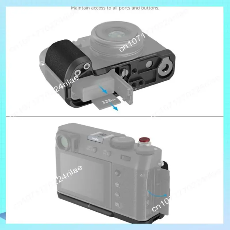 

A17Z Camera Cage For Fujifilm X100VI / X100V L-Grip 4556 Multifunction Portable Camera Grip Accessories