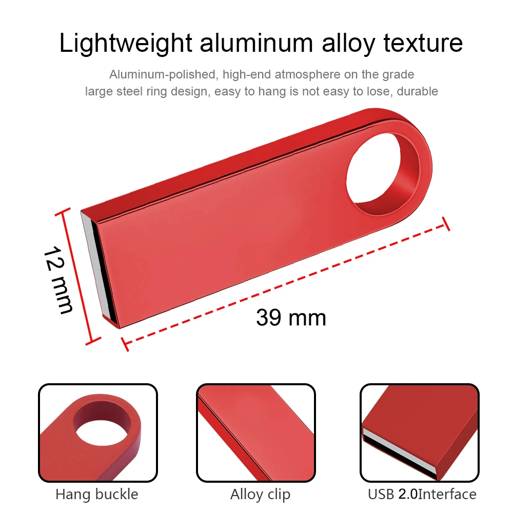 50 Buah/Lot Gratis LOGO Kustom Logam USB Flashdisk 1GB 2GB 4GB 8GB 16GB Flash Musik Pen Drive 32GB Memori Stik Hadiah Perusahaan U-disk