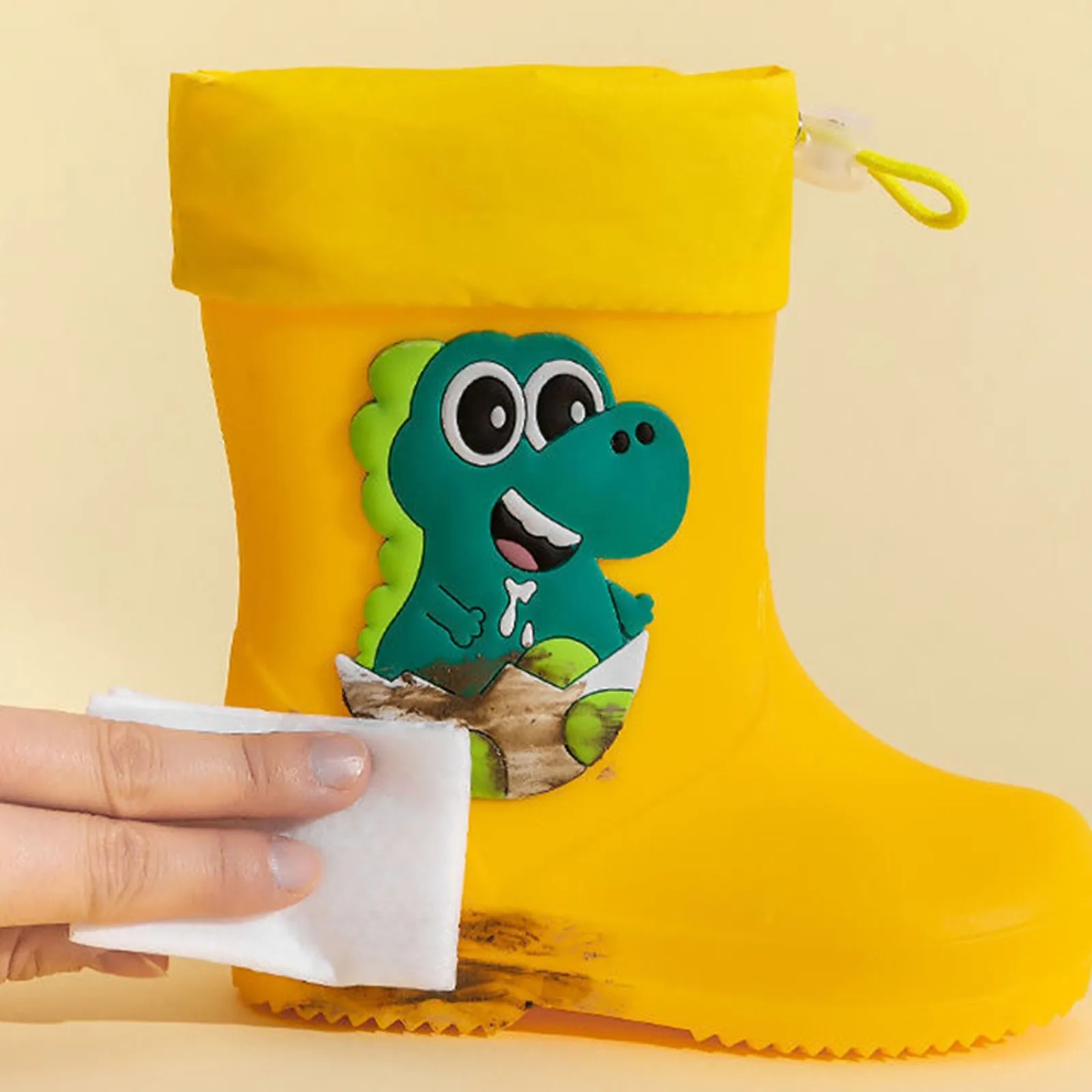 Children Rain Boots Baby Boys Girls EVA Non-slip Outdoor Cartoon Dinosaur Rain boots for Kids Waterproof Shoes Water Boots