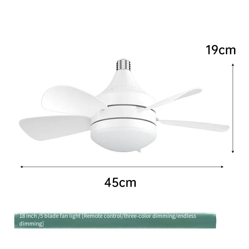 調整可能なLEDシーリングファンライト,3スピード,コントローラー付き空気速度,調光可能ライト,サイレント電気ファン,e27