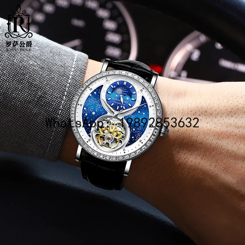Lyy automatic mechanical watch for men - business, versatile, sports, waterproof