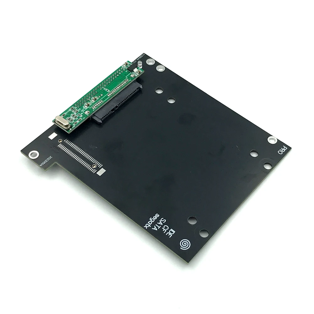 SATA القرص الصلب محول مجلس HDD محول محول ل SEGA Dreamcast تيار مستمر لعبة وحدة التحكم Bios رقاقة VA1 VA0 اللوحة الأم