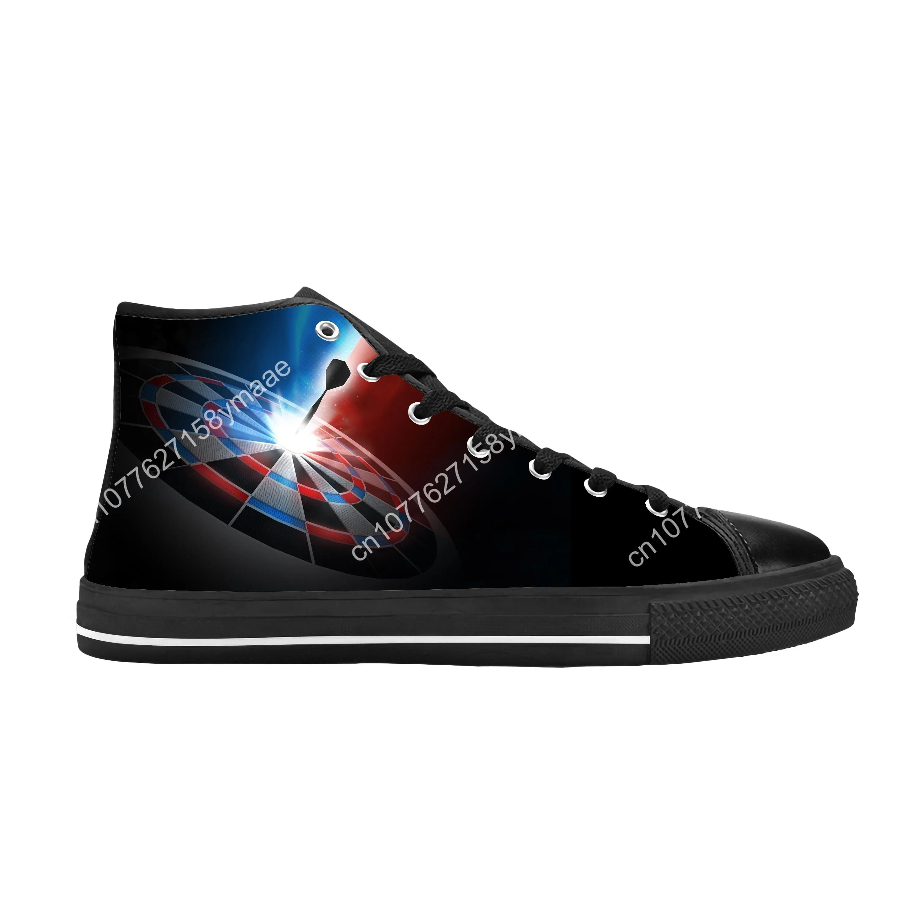 Game Sport Darts Dartboard Dart board Target Cool Casual Cloth Shoes High Top Comfortable Breathable 3D Print Men Women Sneakers