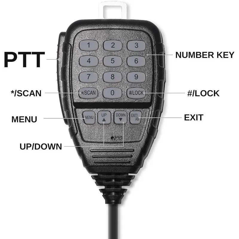 DB25-G GMRS Mobile Radio GMRS Repeater Capable, with Dual Band Scanning Receiver, for Car Vehicle, Off Road, Overlanding