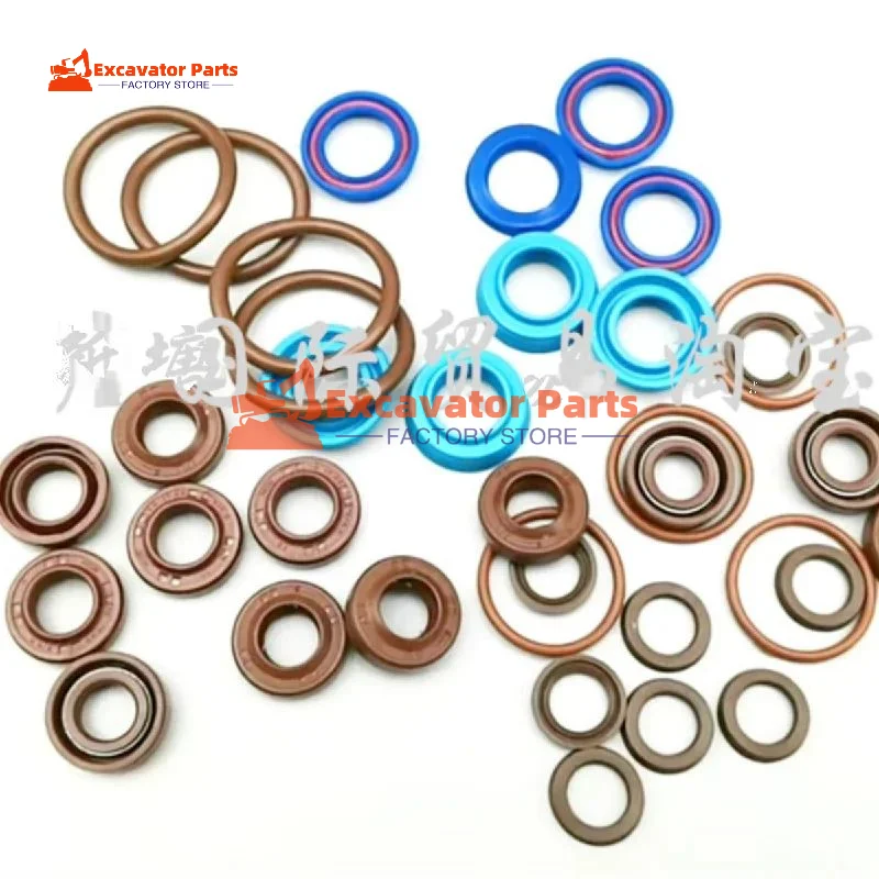 For Hitachi ZAX EX ZAX/EX70 120 200 240-3-6 Handle foot valve bullet Oil Seal Excavator Parts