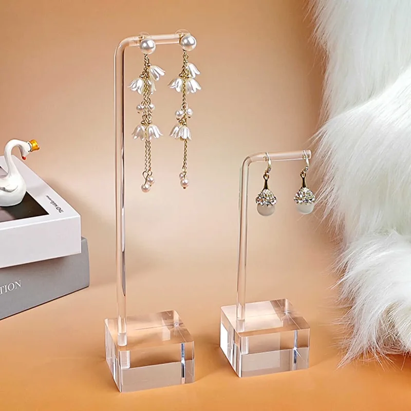Luxury Acrylic Earrings Display Stand - Retail Store Jewelry Display Stand