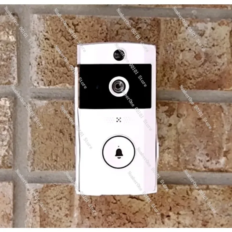 Wireless Video Doorbell HD with Solar Rain Cover Smart Voice Changer Intercom for Home Security