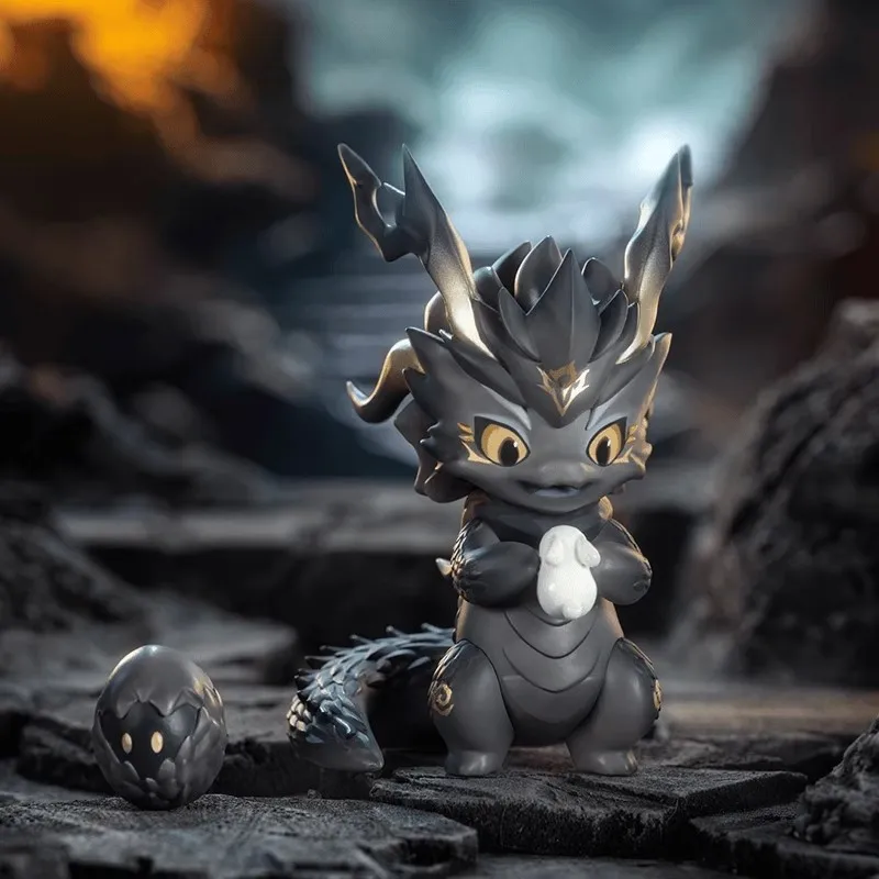 Shanhaijing – boîte aveugle de la série Dragon Party du Bureau de gestion, deuxième ronde, 2e génération, ornement cadeau de Festival fait à la main