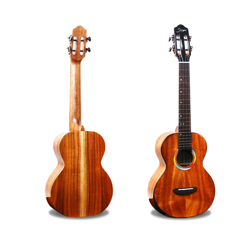 

24-Inch Classical Guitar Maple Spruce Wood Body Rose Mahogany Basswood Linden New Ukelele Straight Hair