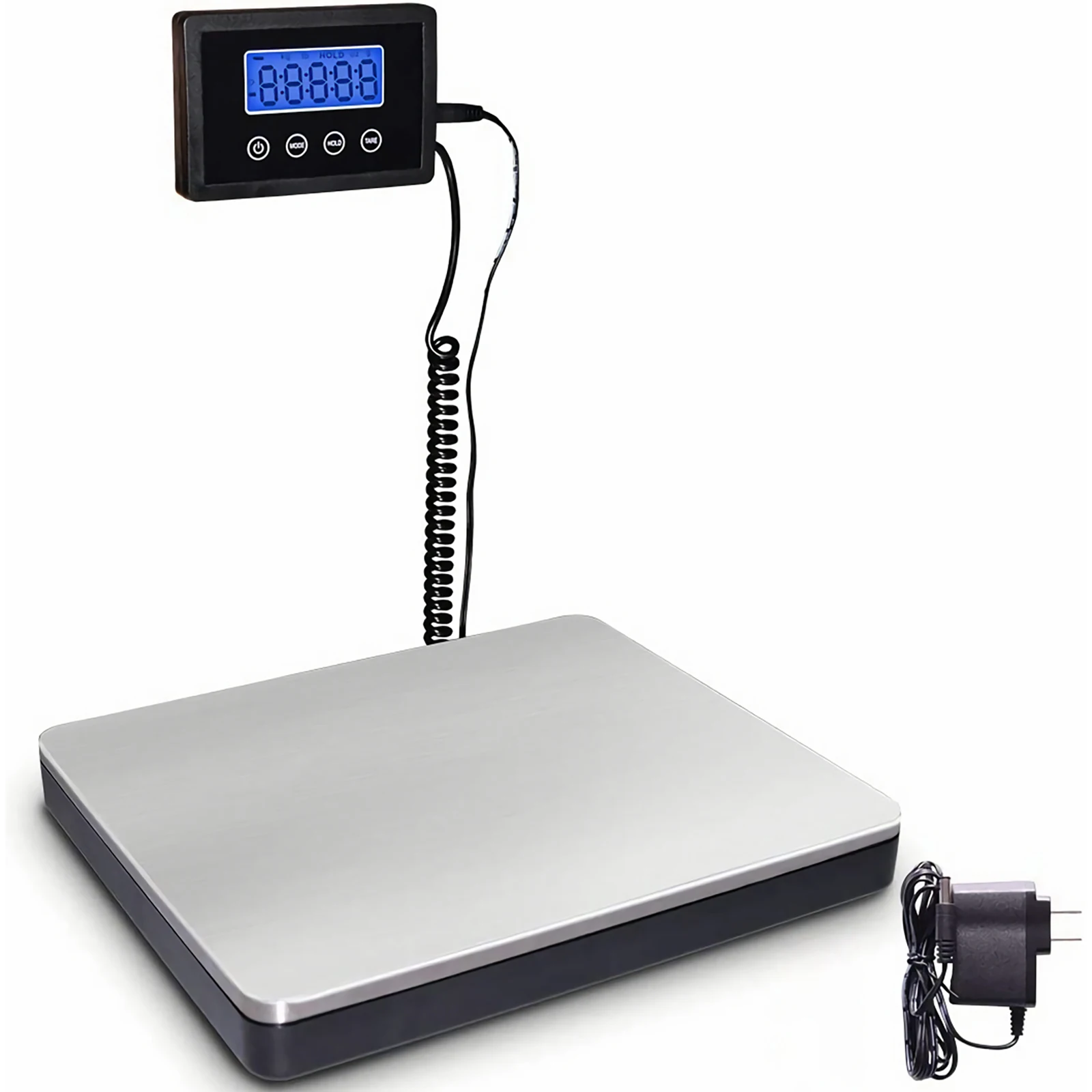 Shipping Scale 360lb,Stainless Steel Heavy Duty Postal Scale with Timer/Hold/Tare,Digital Scale for Packages/Luggage/Post Office 