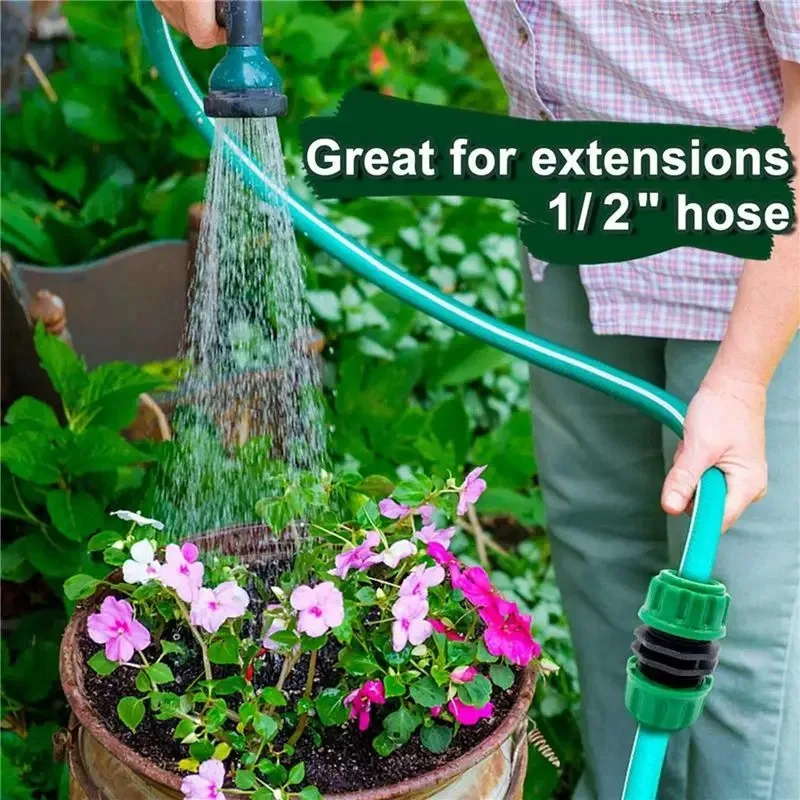 5-piece hose connector quick connect kit connector repair irrigation accessories water pipe extension connector garden drip irri image 5