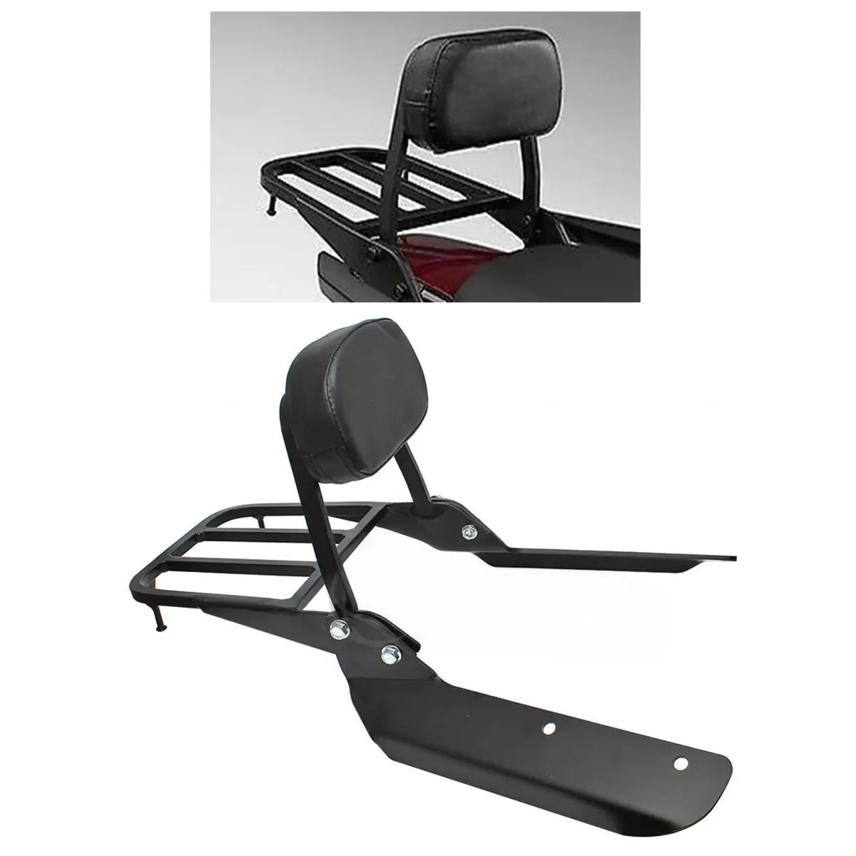 

Motorcycle for Honda CTX700 D/N/ND CTX700N CTX700D 2014-2018 Rear Luggage Rack Carrier Holder Passenger Backrest Sissy Bar Pad