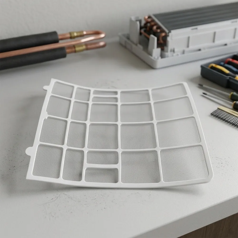 

Hanging Mesh Protector AC Filter Screen Home AC Maintenance Dust Prevention Easy Installation Plastic Mesh Accurate Fit
